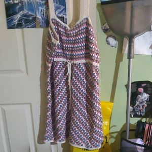 Super cute, plus size, Forever 21 open wove dress